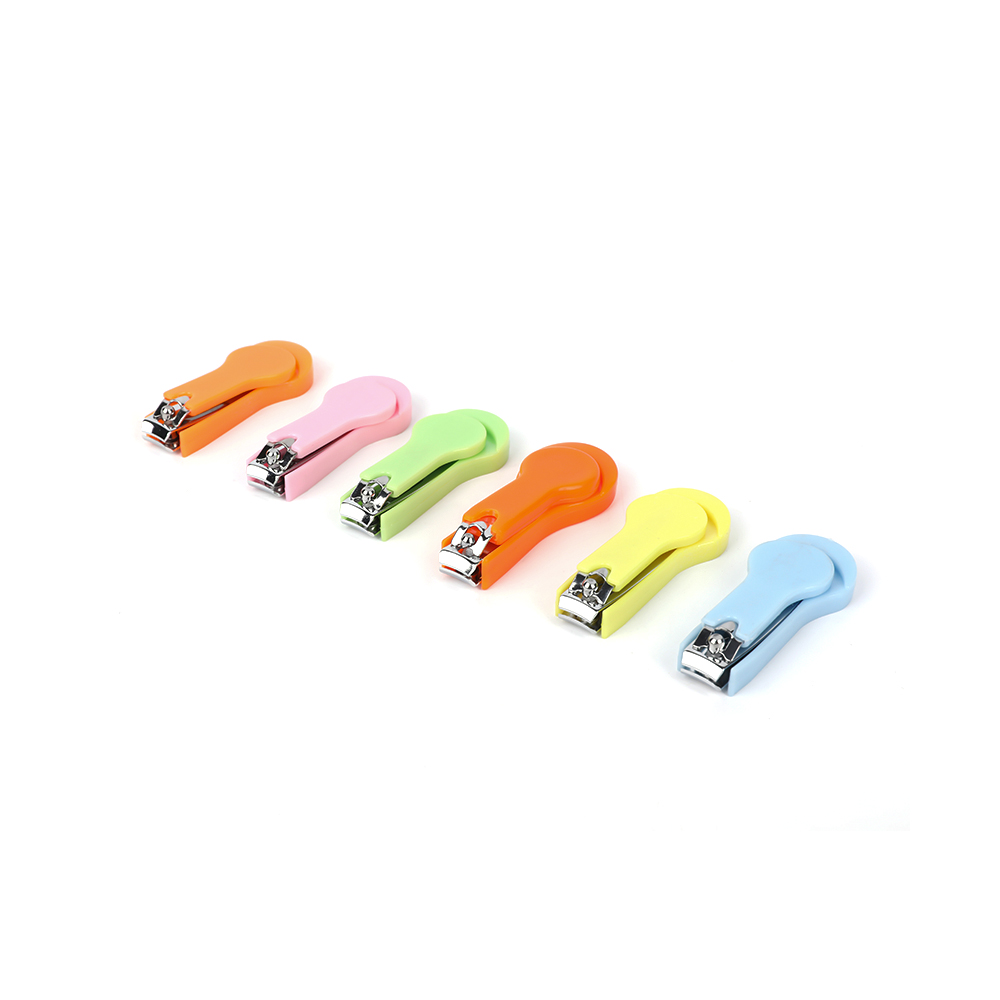 Anti-splish candy color small size  abs+carbon steel nail clipper