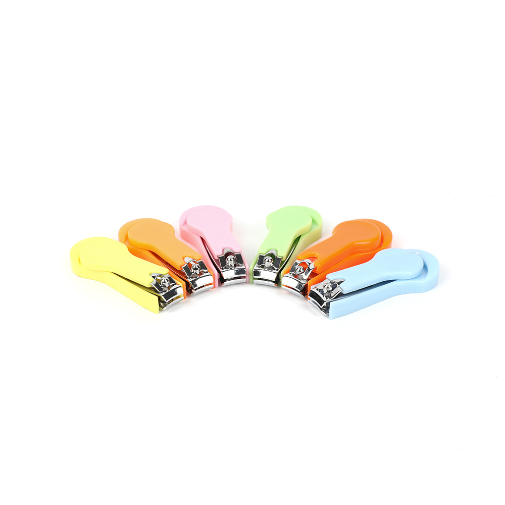 Anti-splish candy color small size  abs+carbon steel nail clipper