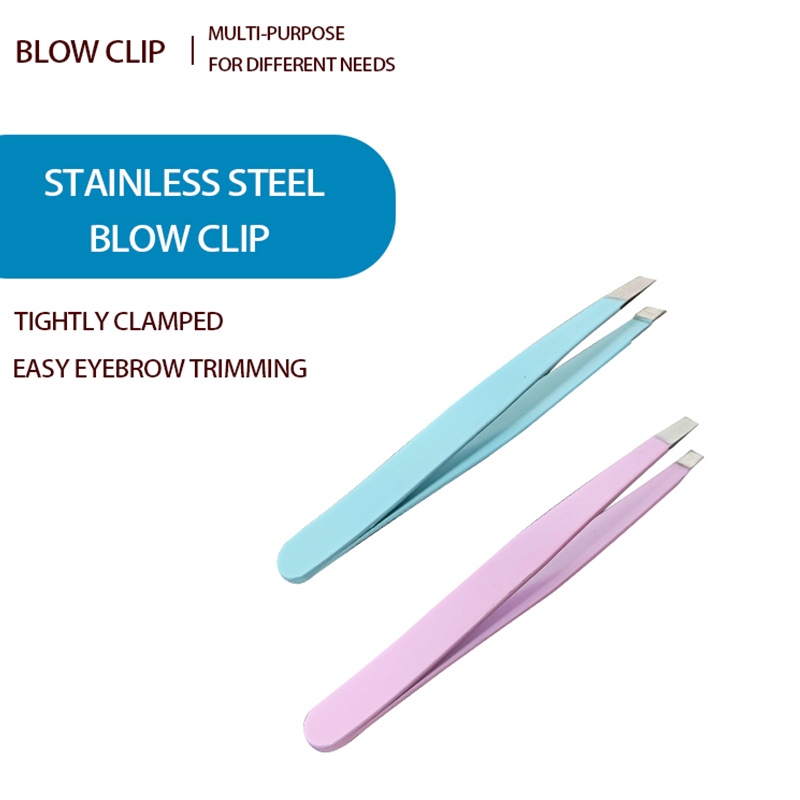 Flat eyebrow tweezer G-1/oblique eyebrow tweezer G-2