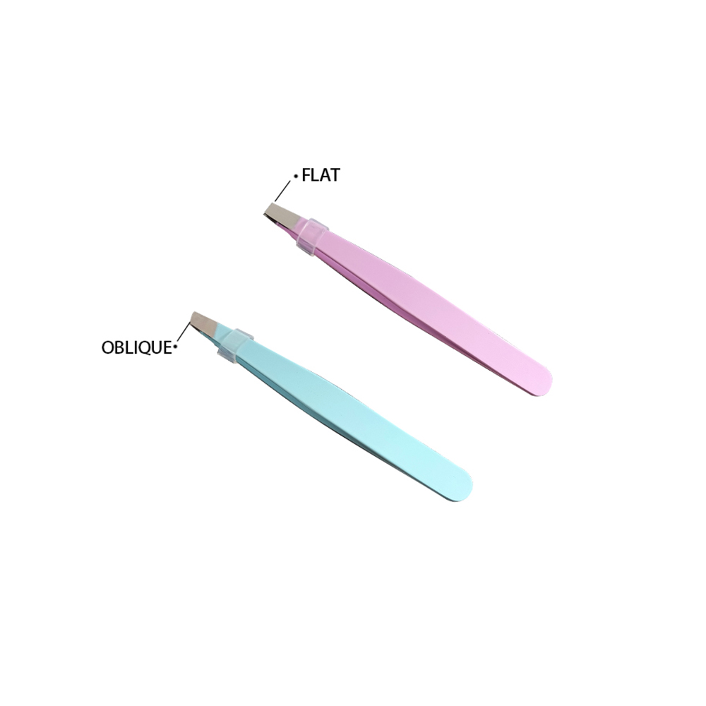 Flat eyebrow tweezer G-1/oblique eyebrow tweezer G-2