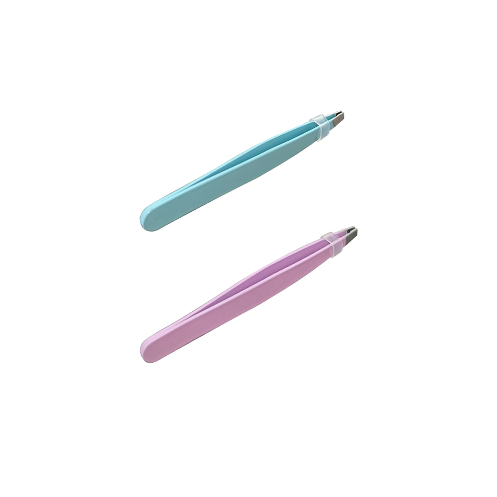 Flat eyebrow tweezer G-1/oblique eyebrow tweezer G-2