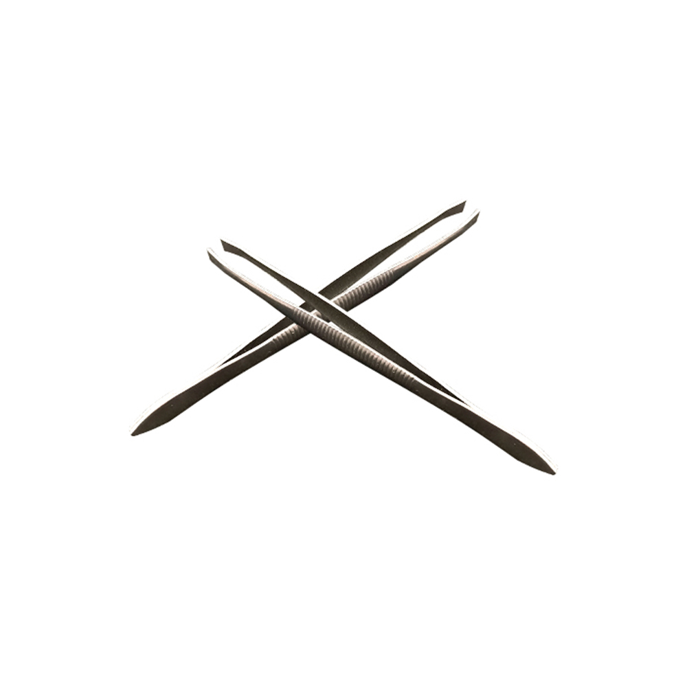 Oblique eyebrow tweezer J-1