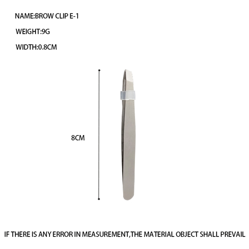 Eyebrow tweezer E-1